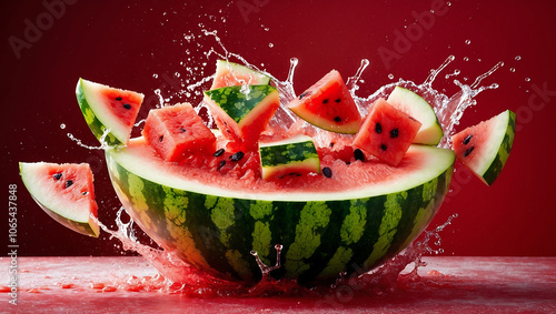 FruitPhotography, WatermelonImages, FreshFruitGraphics, HealthyFoodVisuals photo