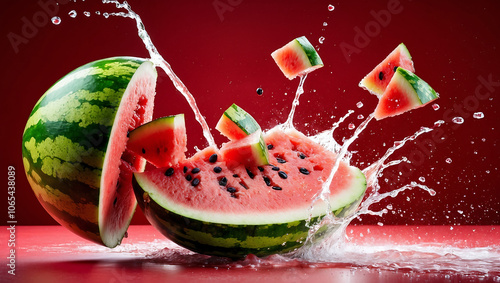 FruitPhotography, WatermelonImages, FreshFruitGraphics, HealthyFoodVisuals photo