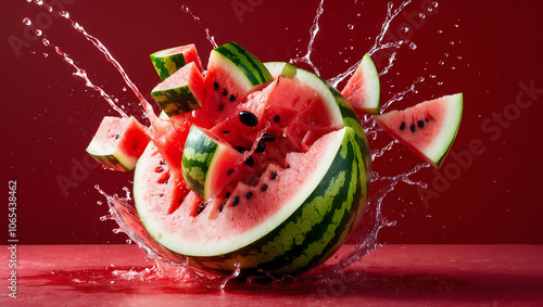 FruitPhotography, WatermelonImages, FreshFruitGraphics, HealthyFoodVisuals photo