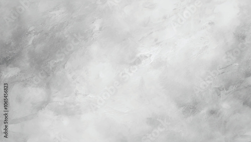 Grey watercolor texture background. Watercolor grunge abstract backdrop. White washed painted textured abstract background with brush strokes in white and black shades.