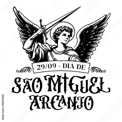 Saint Michael The Archangel - Vector