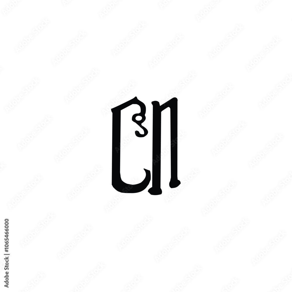 CN monogram logo design letter text name symbol monochrome logotype alphabet character simple logo CN monogram logo design letter text name symbol monochrome logotype alphabet character simple logo