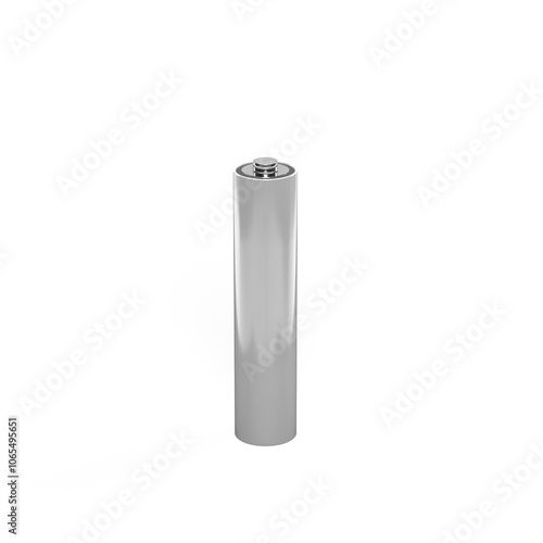 Mockup-Friendly Digital Image of AAA Battery