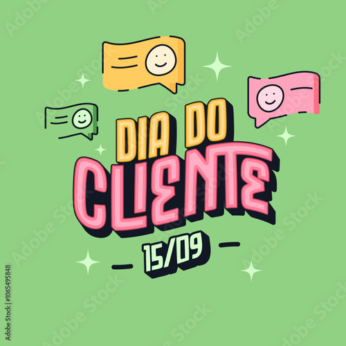 Brazilian Customer Day - Vector