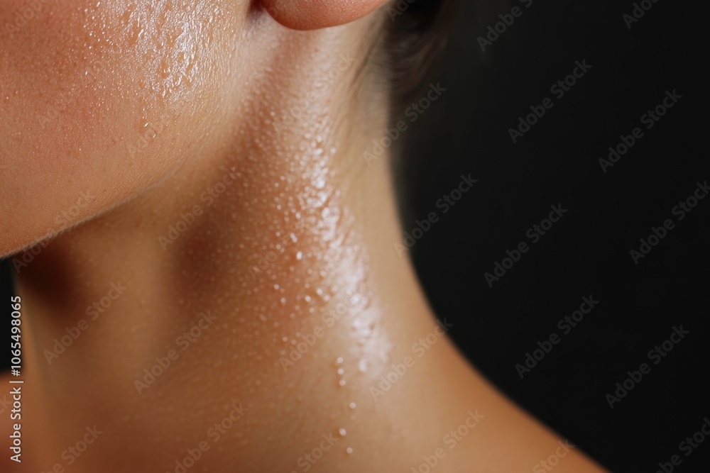 Fototapeta premium Soft and Supple Skin on Woman’s Shoulder