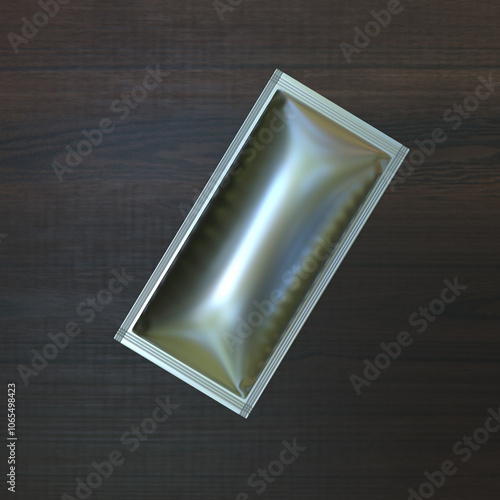 Mockup-Friendly Digital Image of Sachets Packets