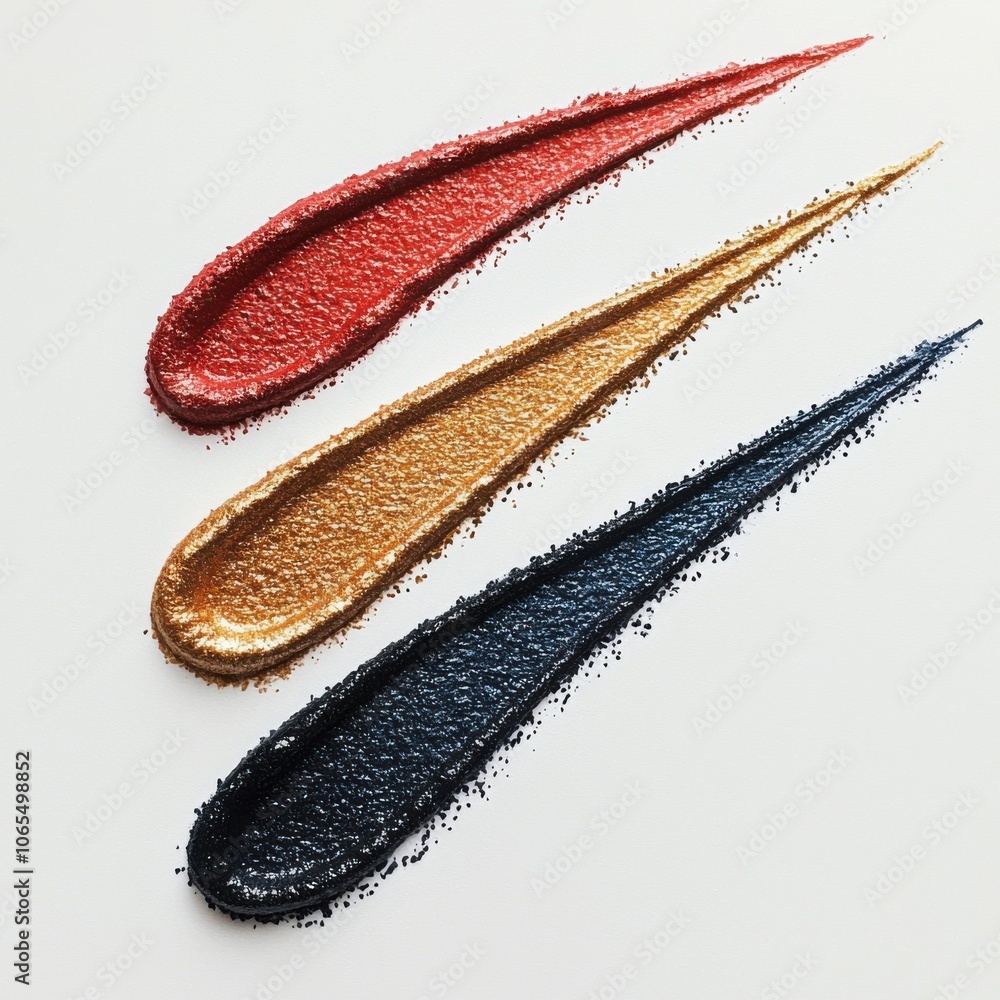 Fototapeta premium Create stunning looks with colored eyeliner