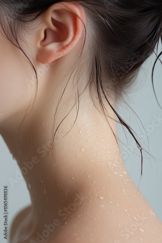 Wallpaper Mural Dewy Skin Close-Up for a Youthful Appearance Torontodigital.ca