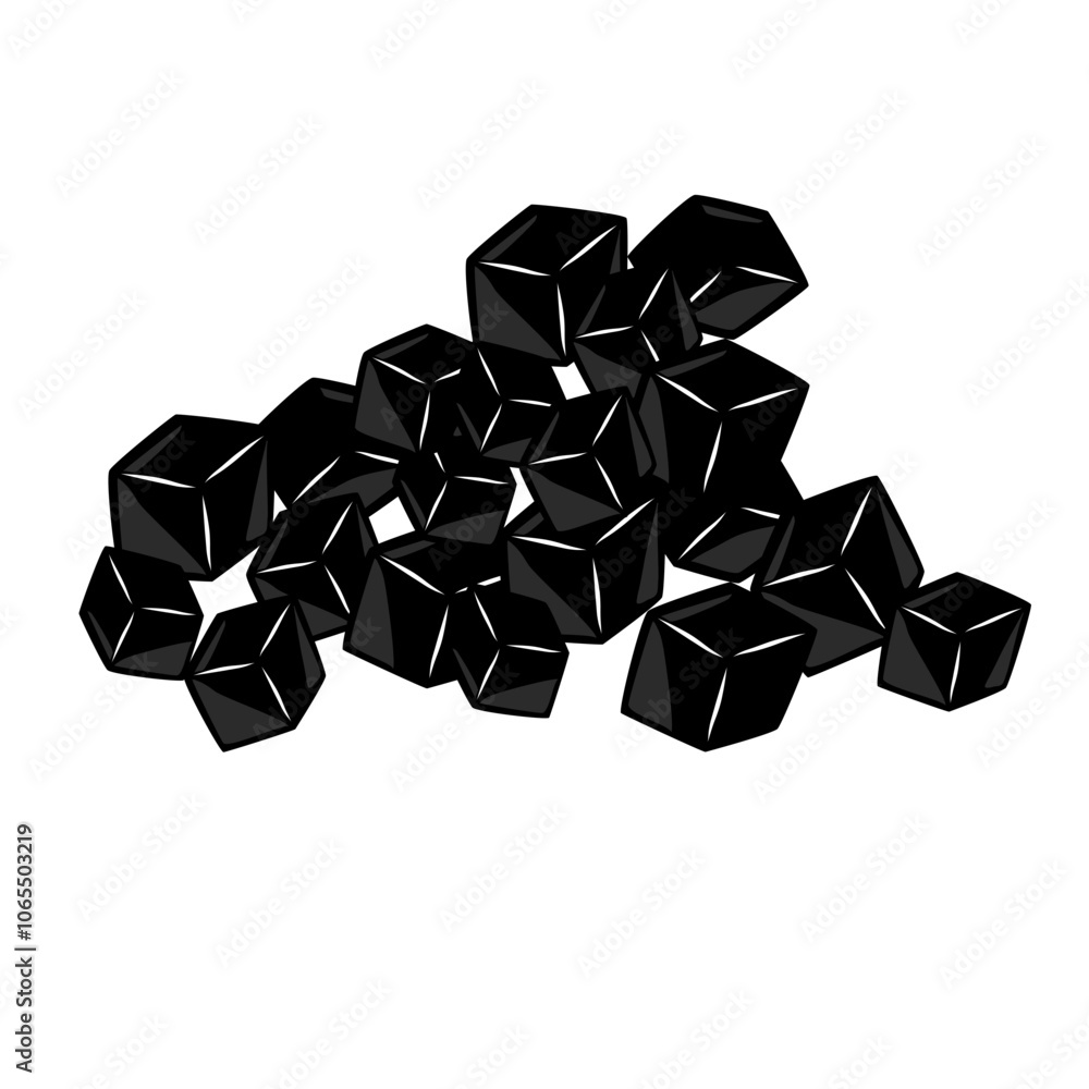 Pile of Grass jelly Pile of Grass jelly