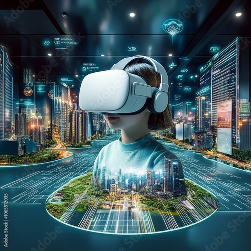 a picture to show the vr technology leading country of Asia country 