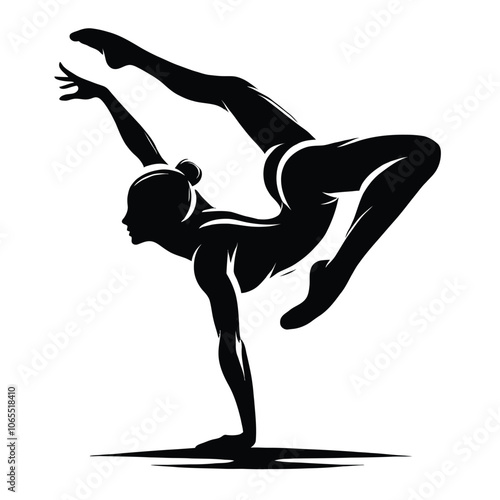 Gymnast Silhouette