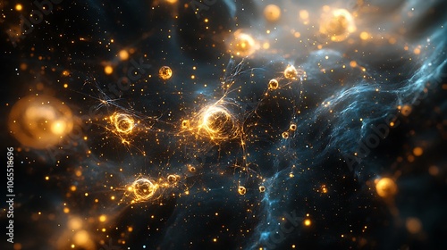 Explore the mysteries of quantum particles in space photo