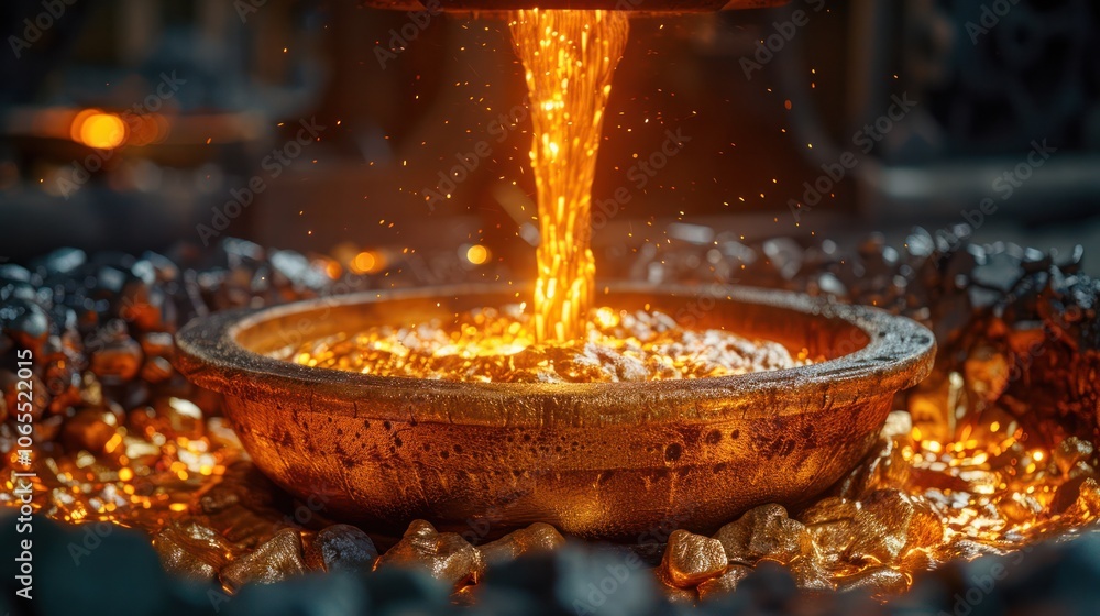 Metal industry with molten metal Metal industry with molten metal
