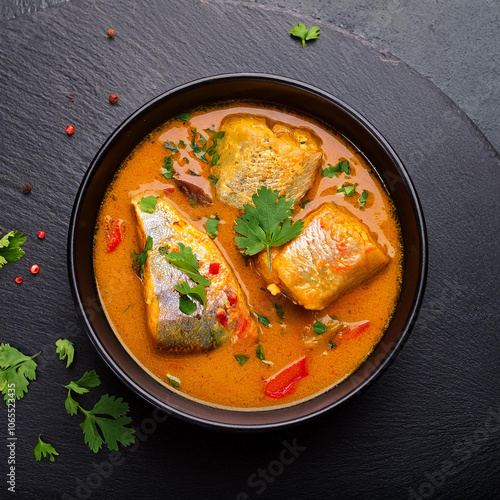 Macher Jhol Bengali Fish Curry Delight photo