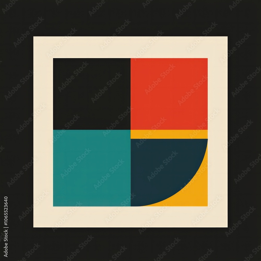 Fototapeta premium Explore Colorful Geometric Patterns That Inspire Creativity