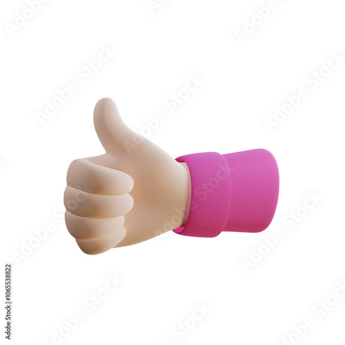 3D Graphic Woman Waving Pose 
