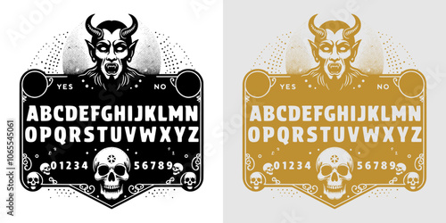 classic retro ouija board