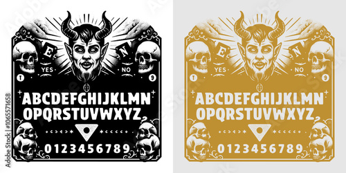 unique gothic ouija