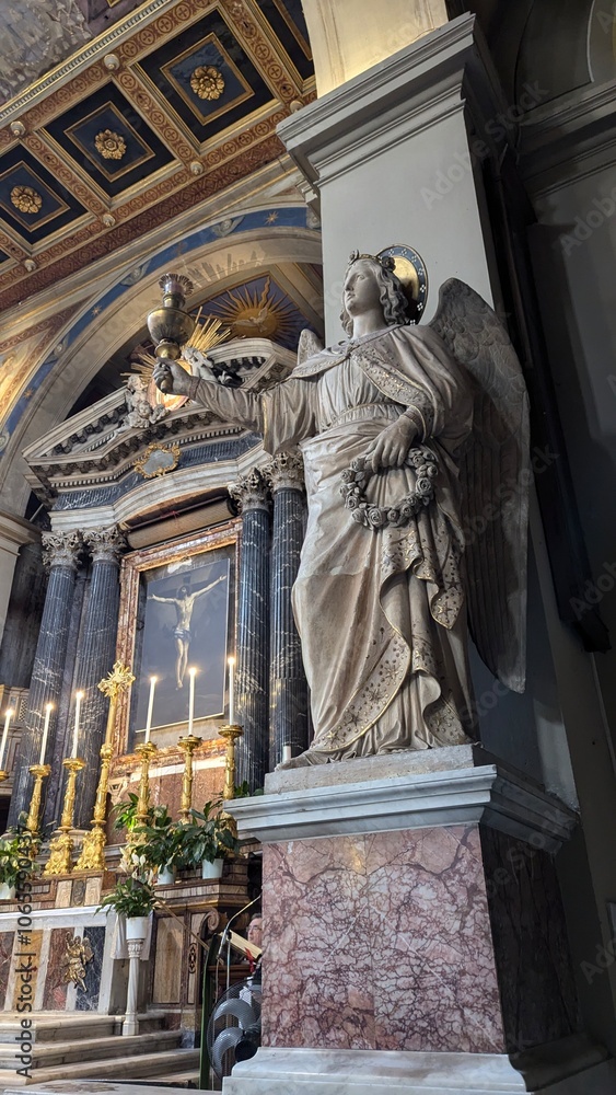 Obraz premium Historic Architectural Landmarks of Rome, Italy: A Journey Through Ancient and Modern Masterpieces