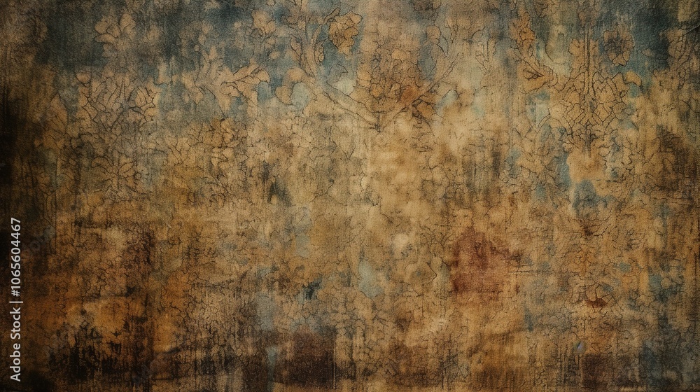 Obraz premium Vintage Texture with Subtle Floral Patterns and Tones