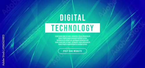 Abstract blue green gradient digital technology speed connect background, cyber information, communication, innovate future tech data, internet network connection, Ai big data, wall floor illustration
