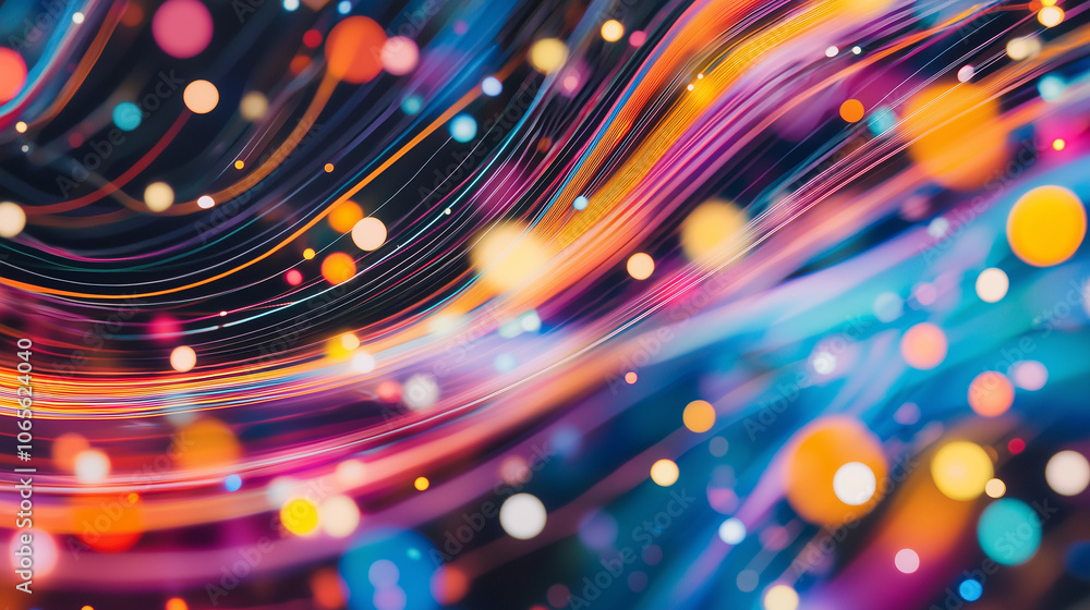 Obraz premium Data Flow from IoT Devices to Centralized Cloud Management