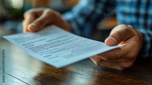 Professional Banker Handing Loan Approval Document