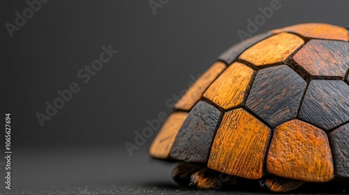 Macro shot of beetle s shell texture, glossy colors, earthy hues, detailed wildlife photography photo