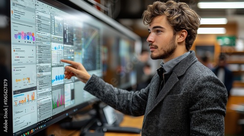 Student Engaged in Online Lecture Session