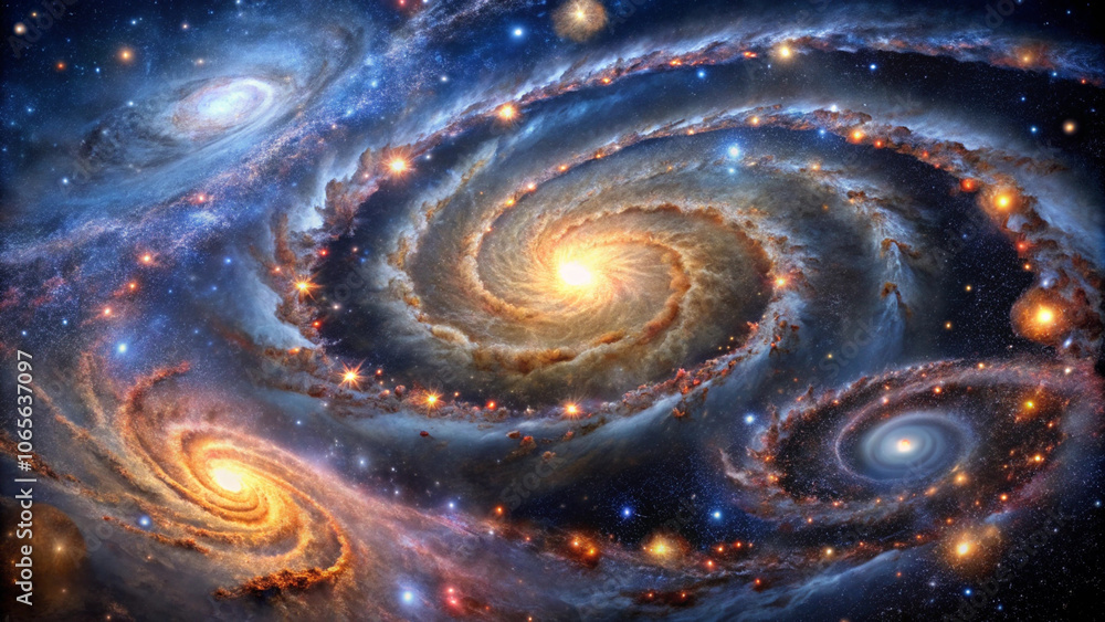 Cosmic Spiral Galaxy Cosmic Spiral Galaxy
