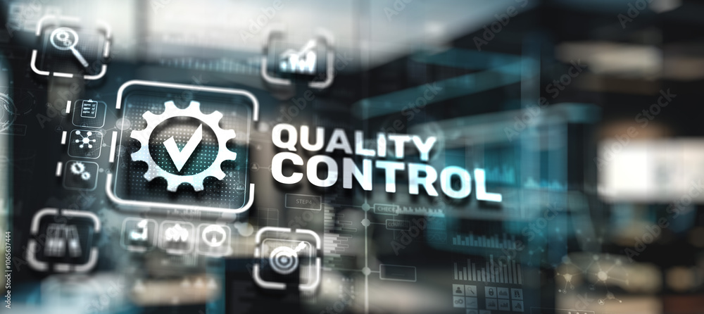 Fototapeta premium Quality control 2024. New quality control standards