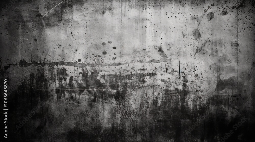 Fototapeta premium Abstract Grunge Texture with Dark Tones and Patterns