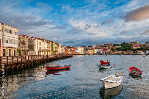 Obraz na płótnie Mugardos is a Spanish municipality located in the southwestern part of the Ferrol region, in the province of La Coruña, in Galicia. w salonie