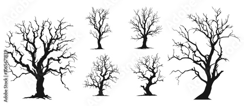 Spooky Tree Silhouette - Halloween Decoration
