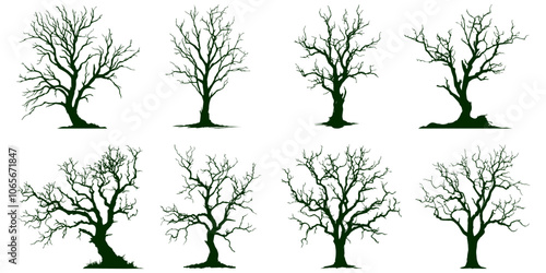 Spooky Tree Silhouette - Halloween Decoration