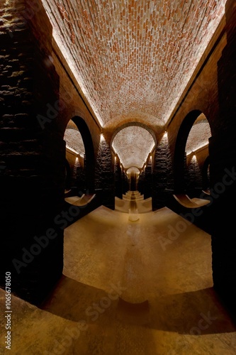 A view of the historic reservoirs on the Yellow Hill in Brno