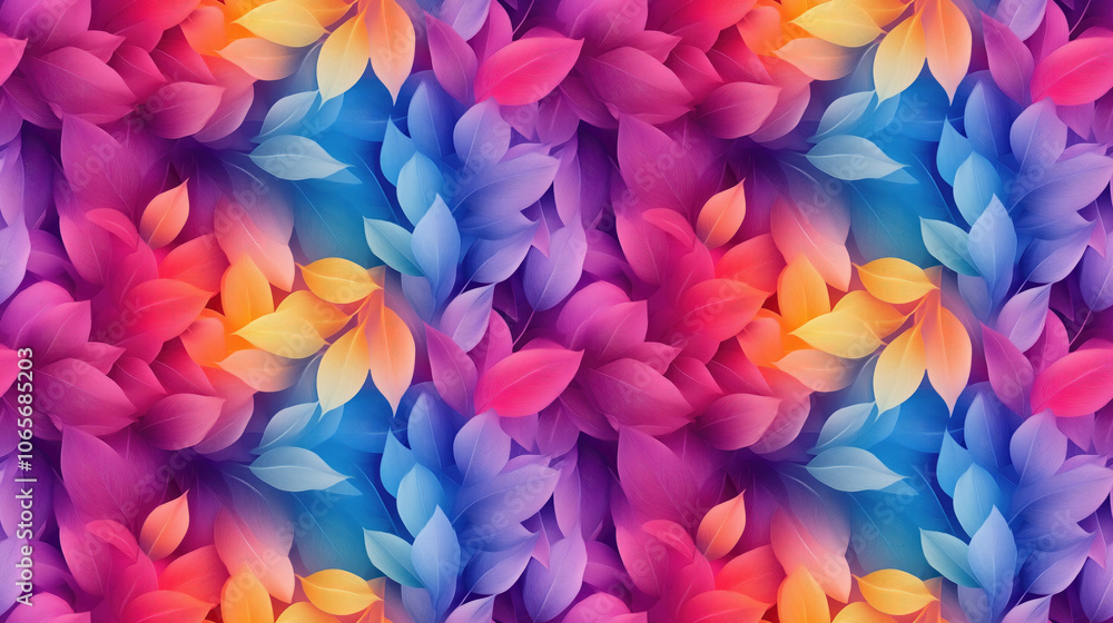 Fototapeta premium Colorful gradient seamless pattern design vibrant backgrounds for photography and graphic projects