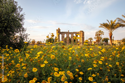 Gothic style st George of Latins church Famagusta (Magosa) Cyprus  photo