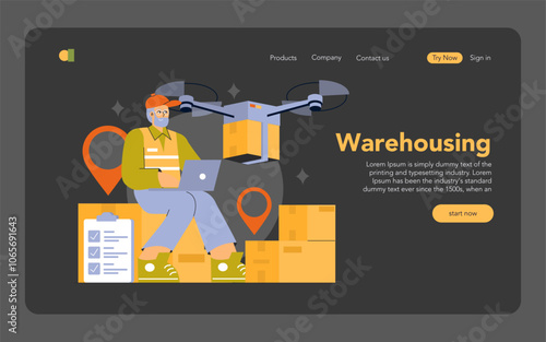Working Professions. Flat Vector Illustration