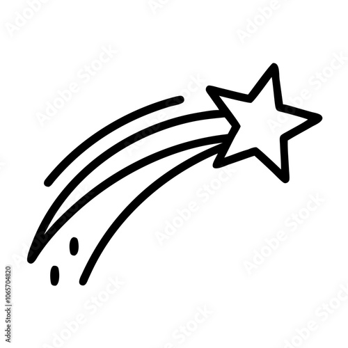 Sternschnuppe Symbol