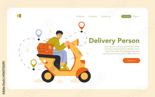 Working Professions. Flat Vector Illustration