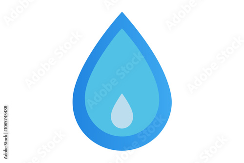 Tear Drop | isolated vector illustration on white background