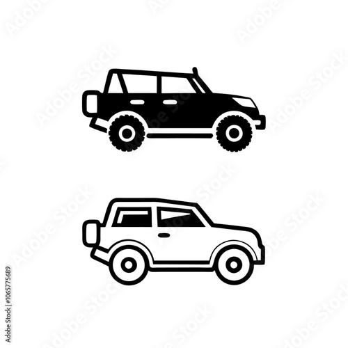 Auto car logo design with concept sports car vehicle icon silhouette Vector illustration (1) photo