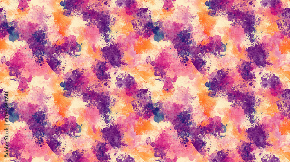 Obraz premium Watercolor paper background featuring an abstract painted pattern ideal for design projects and creative applications
