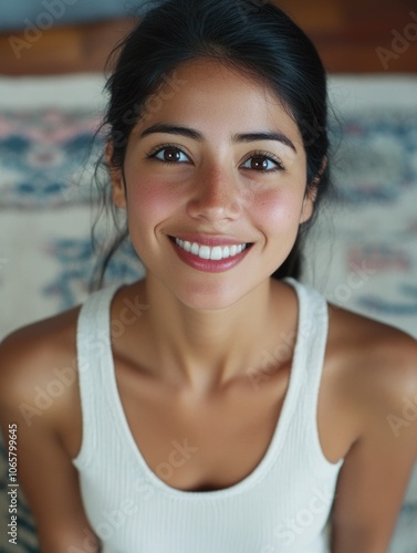 Free Download Young woman on rug - GFXLoad