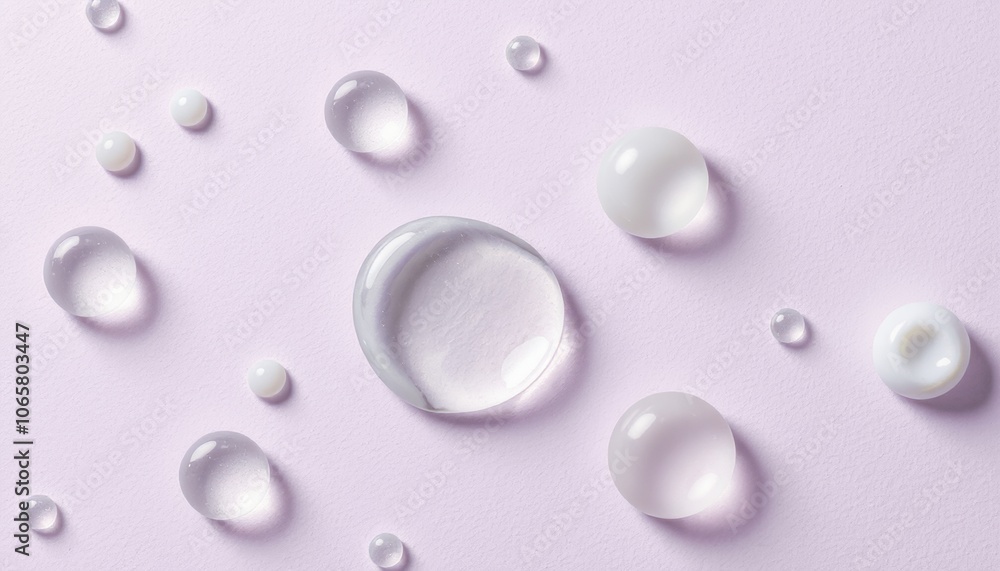 Realistic serum oil drops Liquid serum drops Realistic serum oil drops Liquid serum drops