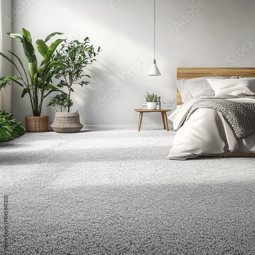 Grey carpet photo, teen bedroom