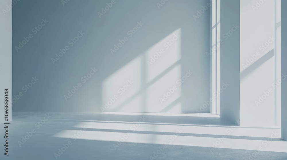 Obraz premium Minimal Solid Light Gray Background