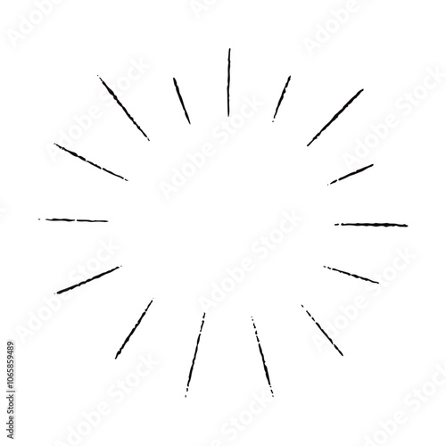 手描きの心の声の吹き出し