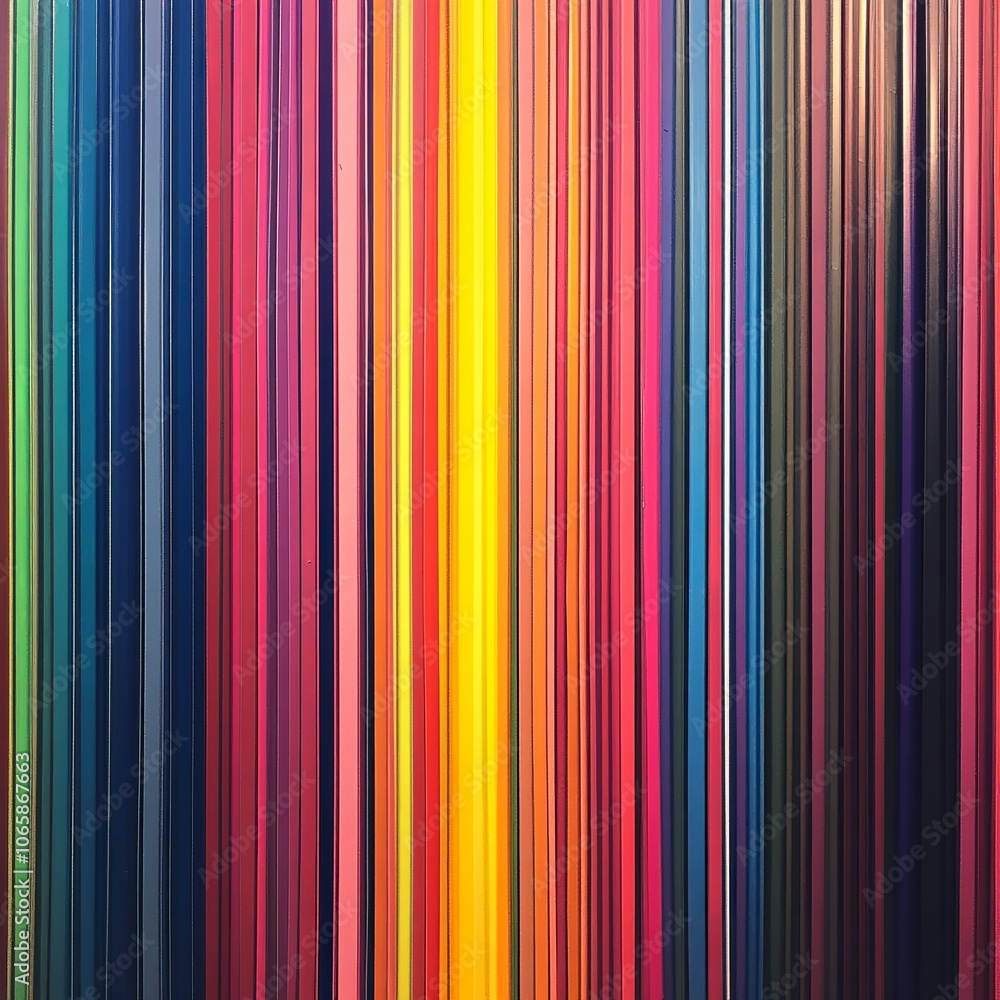 Obraz premium vertical gradient colored lines